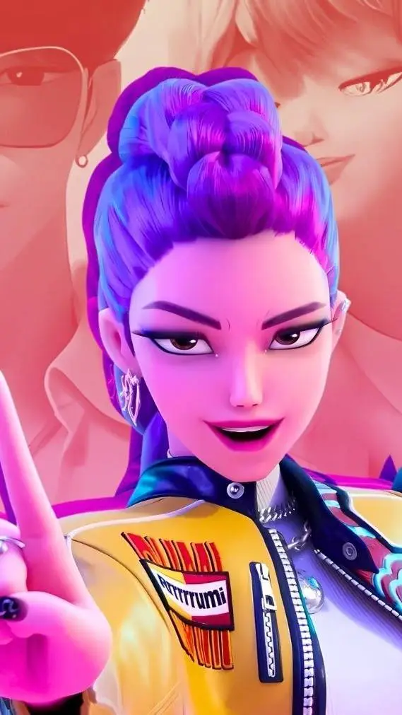 ai character: Kpop Demon Hunters background