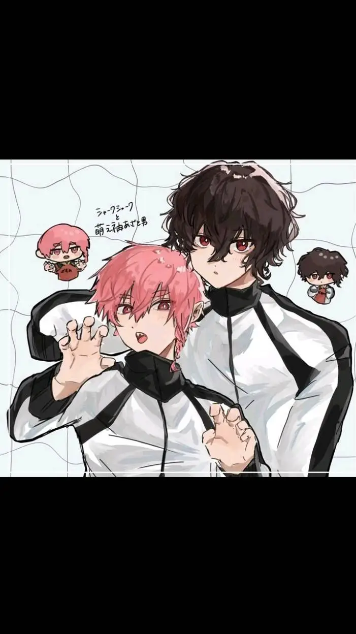 ai character: kiyora y kurona  background