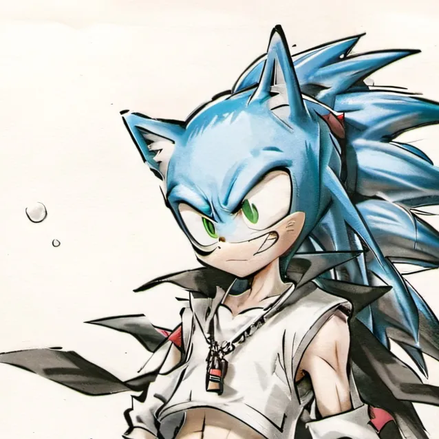 chat with ai character: evil sonic