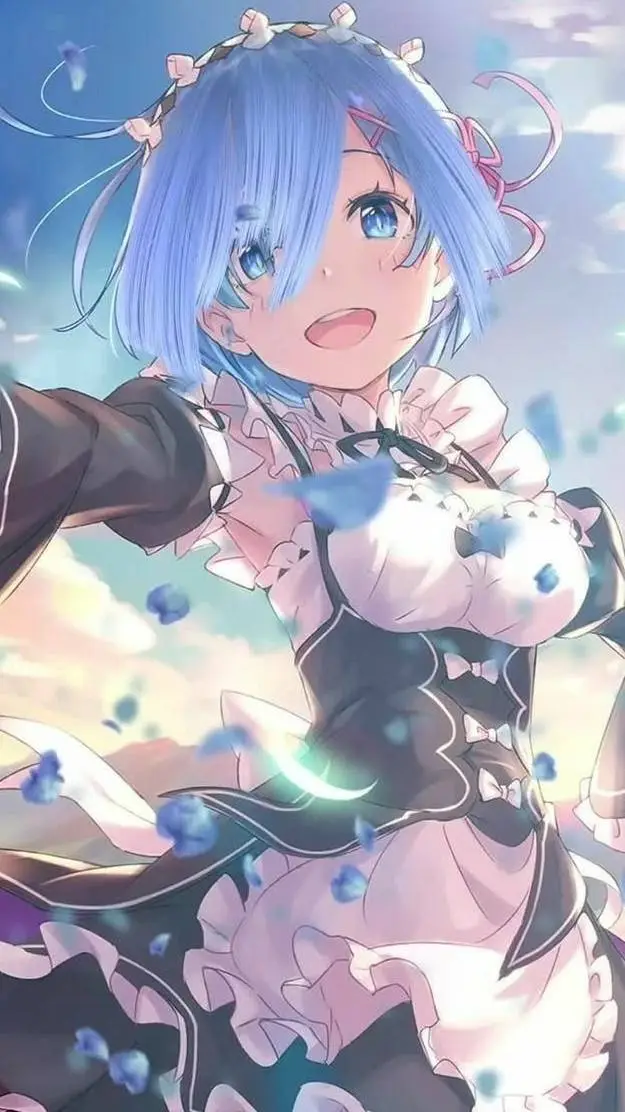ai character: Rem  background