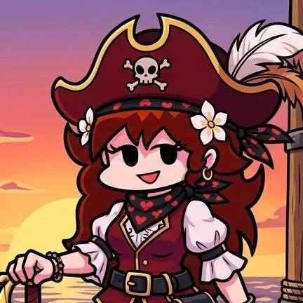 chat with ai character: Girlfriend pirata