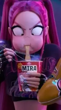 ai character: mira background