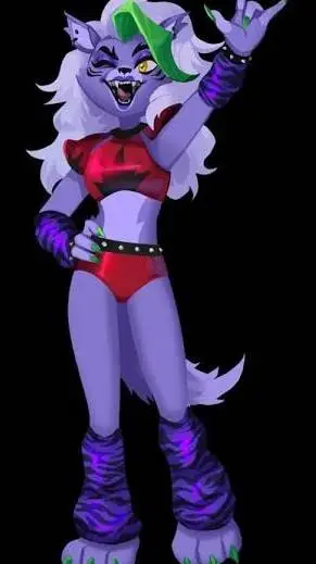 ai character: Roxanne wolf  background