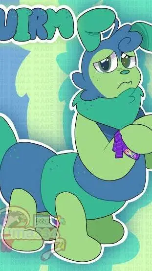 ai character: Squirm! background