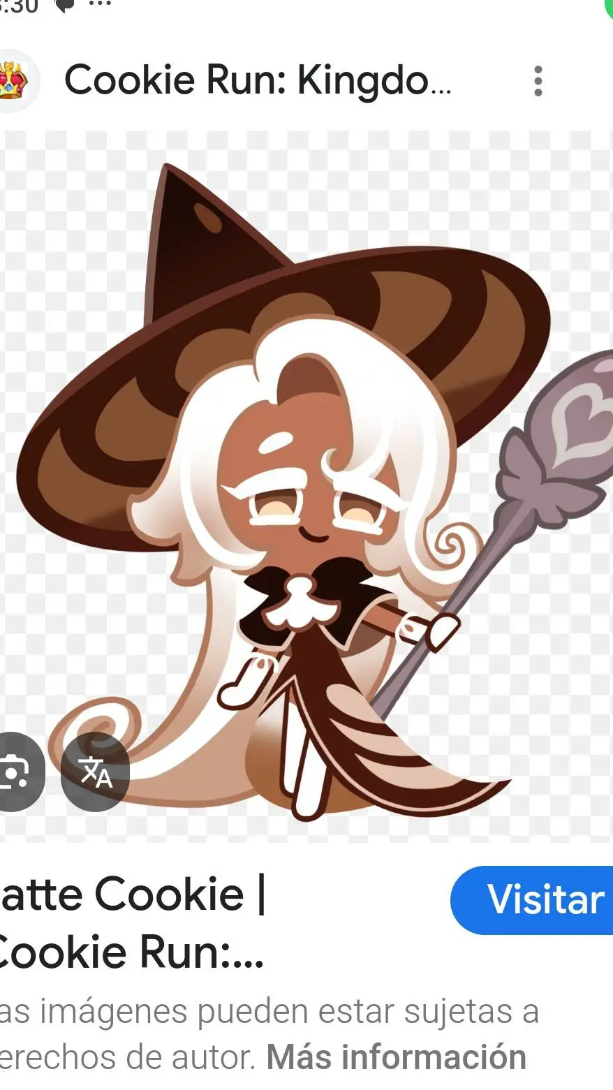 ai character: Cookie Latte  background