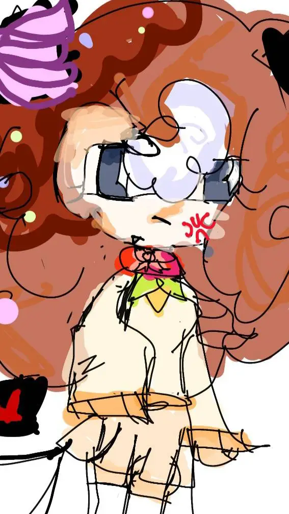 ai character: Katy mi oc  background