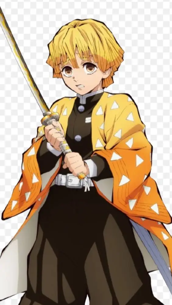 ai character: zenitsu  background