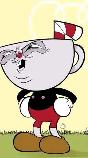 ai character: cuphead background