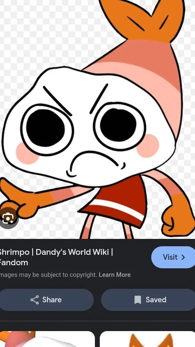 ai character: shrimpo background