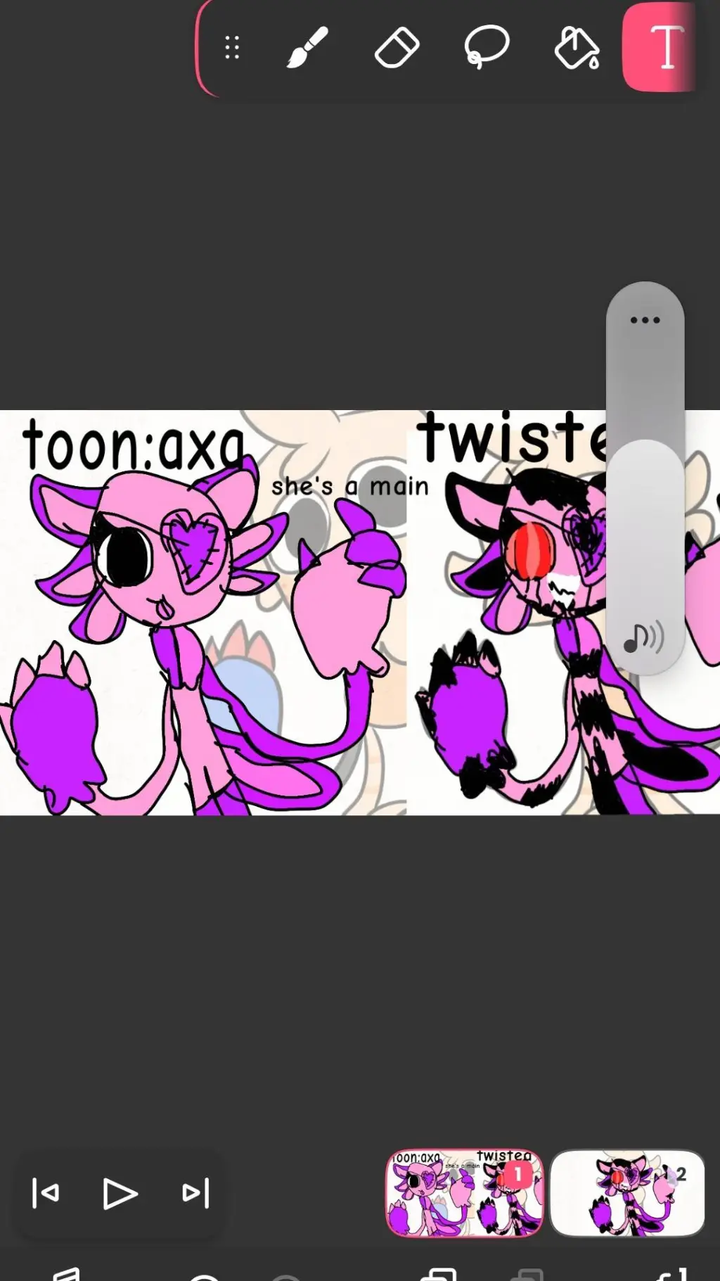 ai character: tw inf background