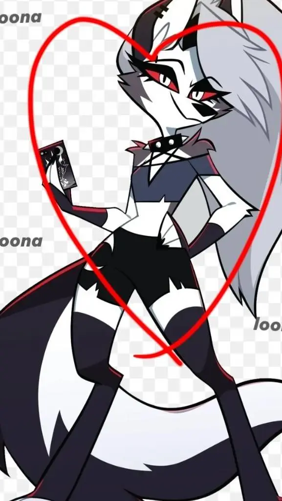 ai character: hellvuaboss  background