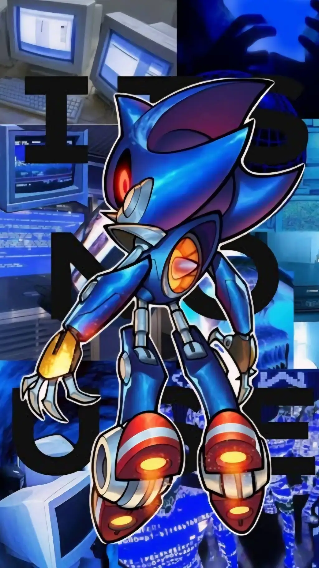 ai character: Metal Sonic background