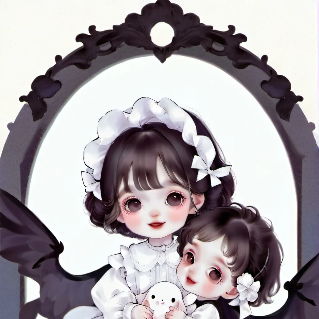 chat with ai character: Maid babies 6
