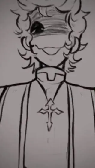 ai character: priest wally  background