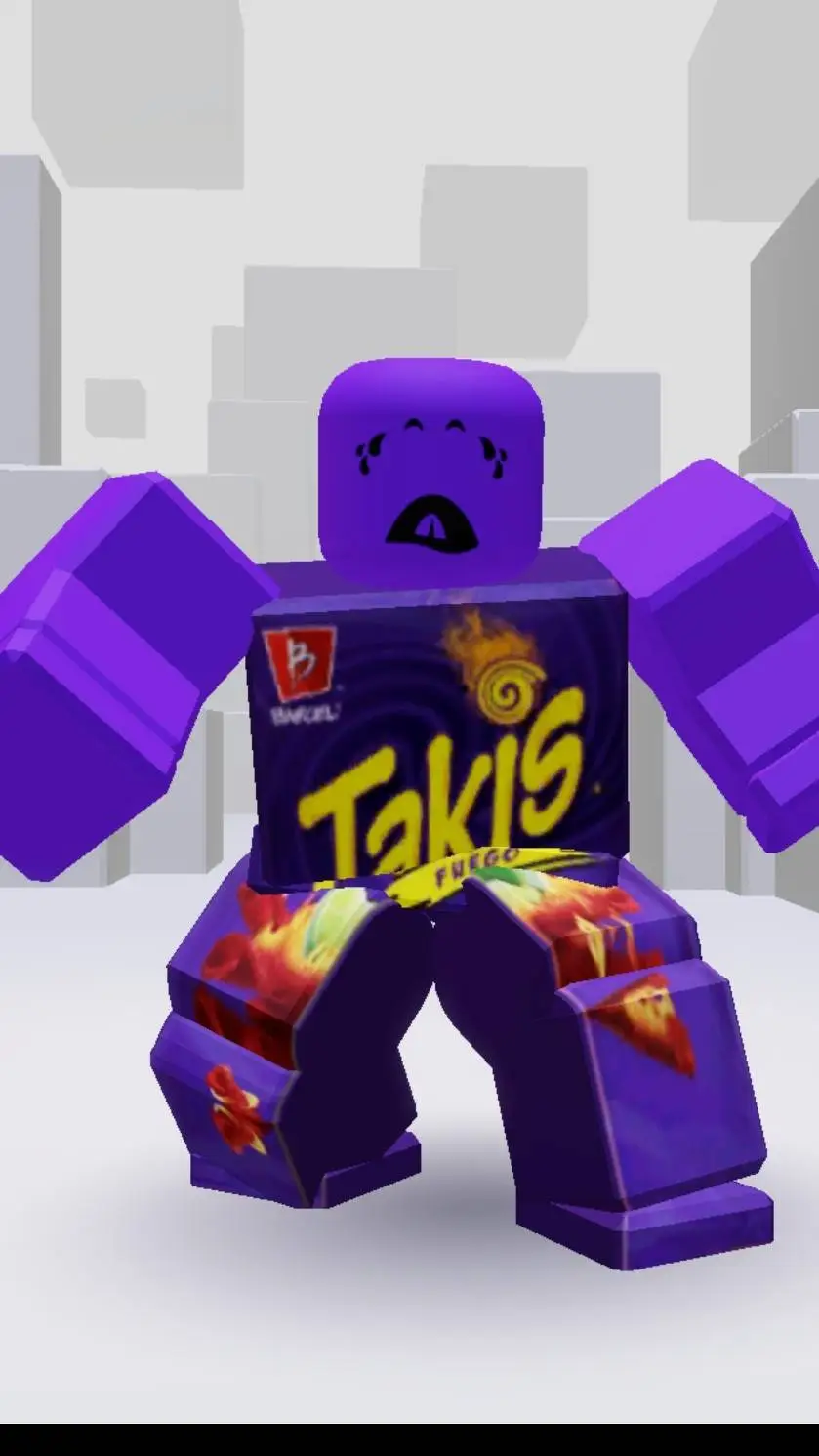 ai character: The takis man background