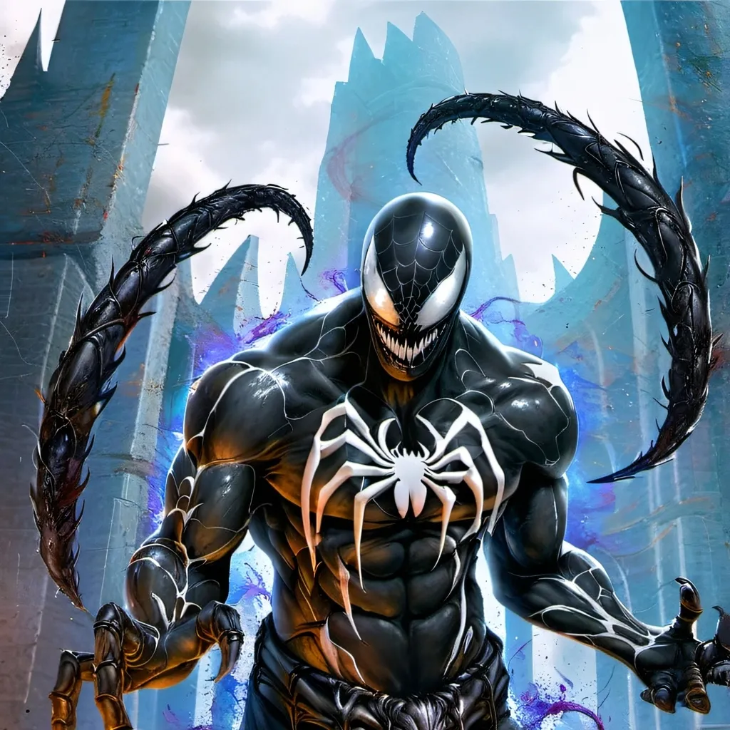chat with ai character: symbiote battle