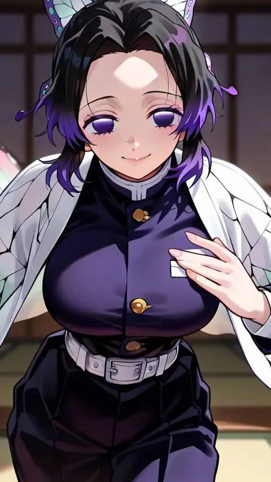 ai character: Shinobu Kocho background