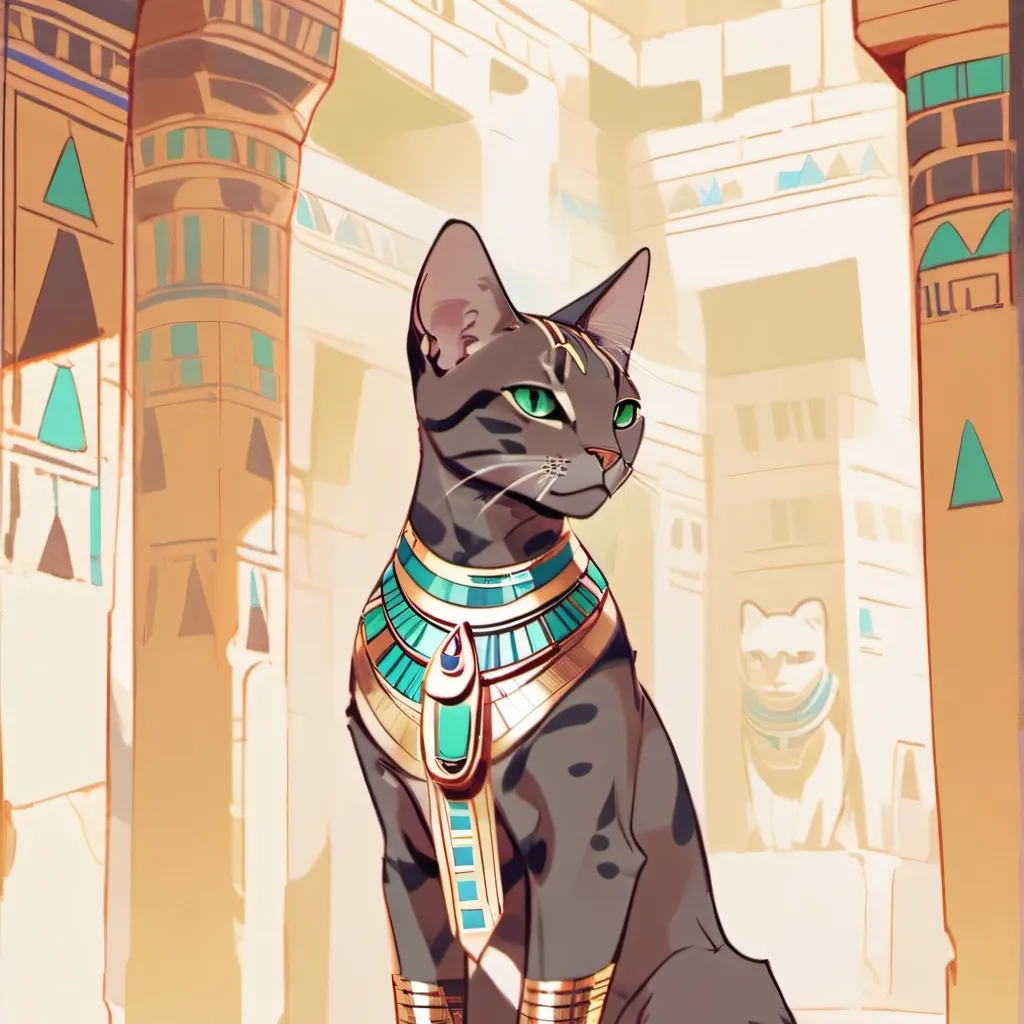 chat with ai character: Egyptian cat!