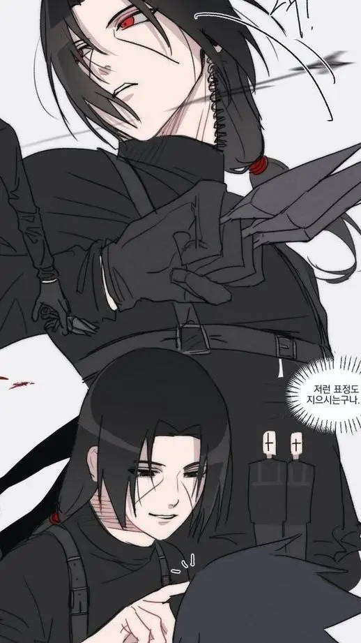 ai character: ITACHI UCHIHA <3 background