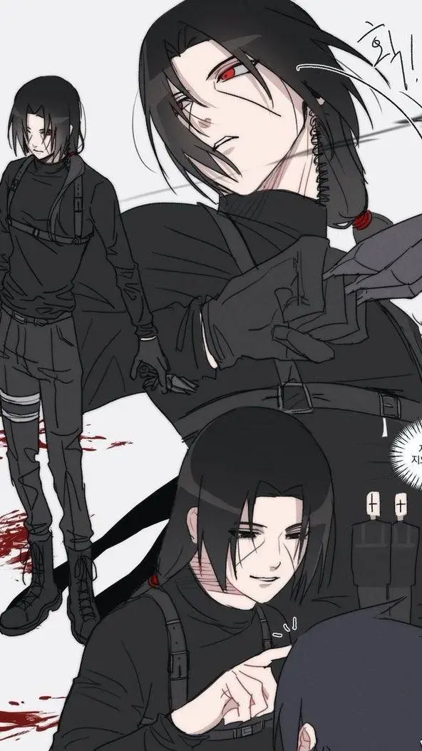 ai character: ITACHI UCHIHA <3 background