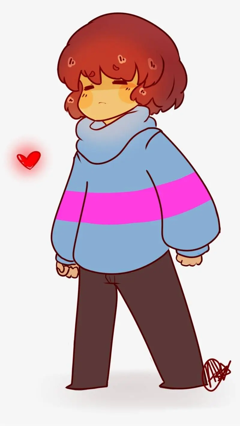 ai character: Frisk background