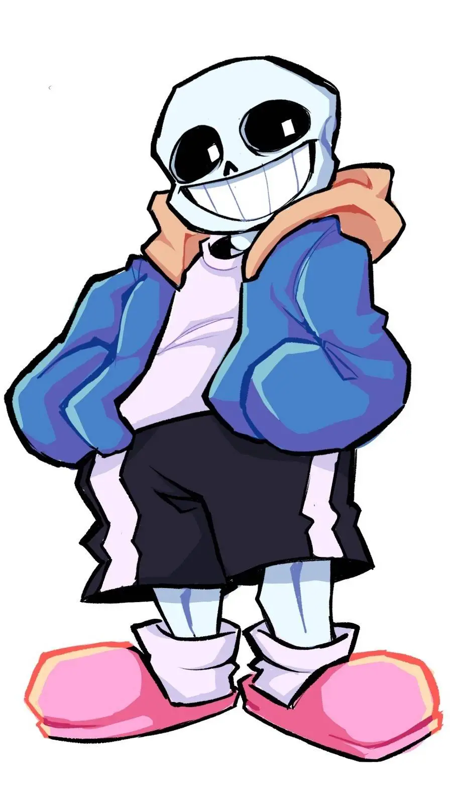 ai character: Sans background