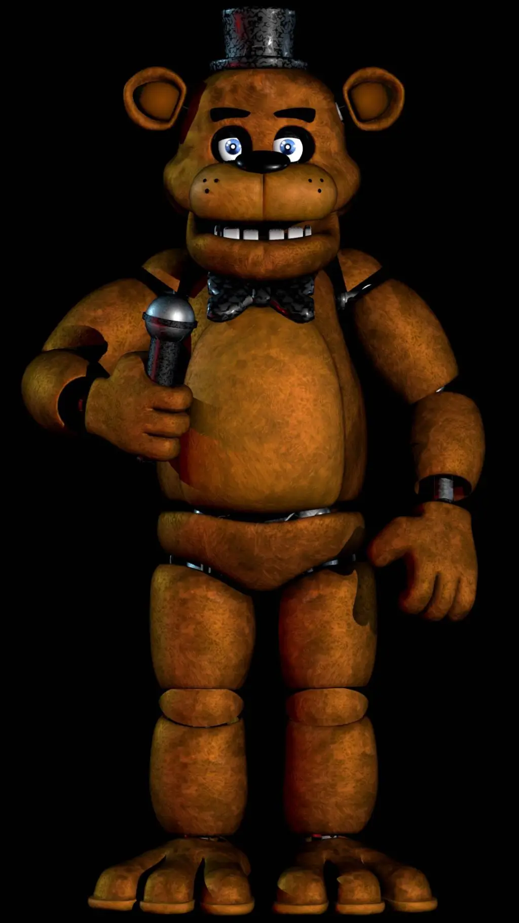 ai character: Freddy fazbear background