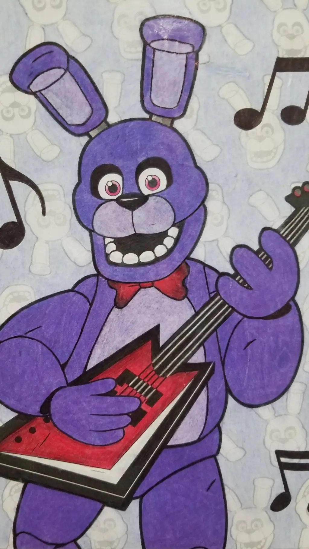 ai character: Bonnie the bunny background