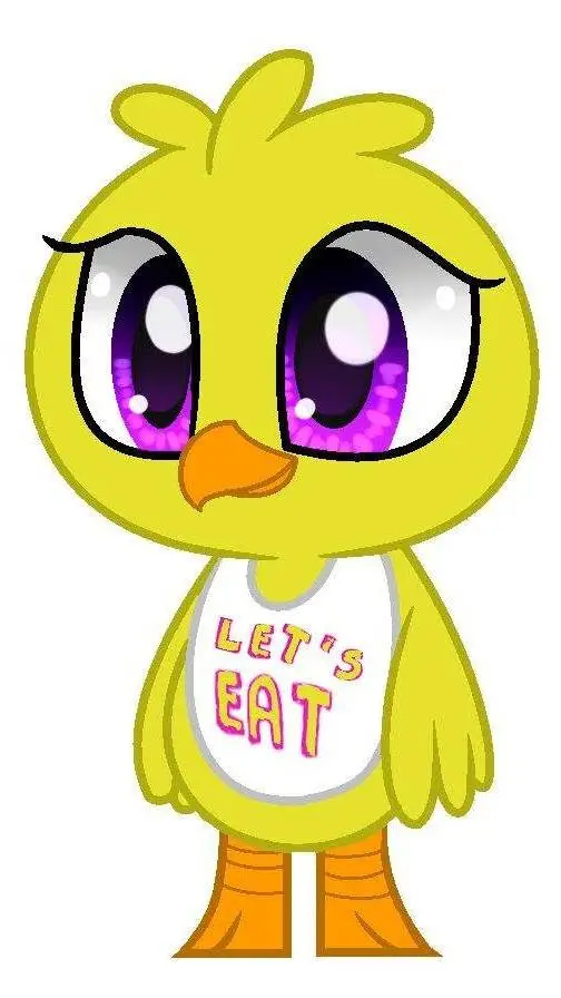 ai character: Chica the chicken background