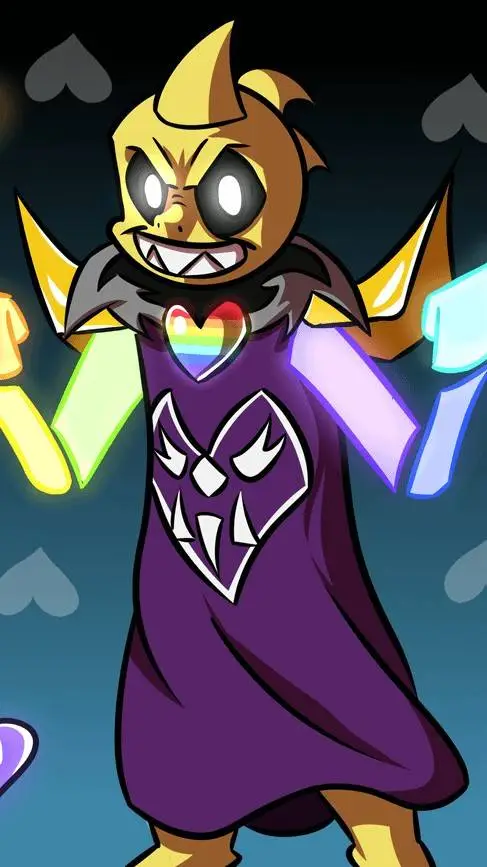 ai character: Monster kid HYPER background
