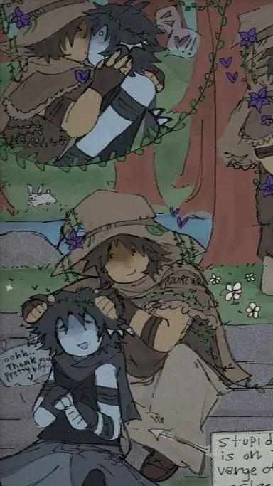 ai character: Azuretime  background