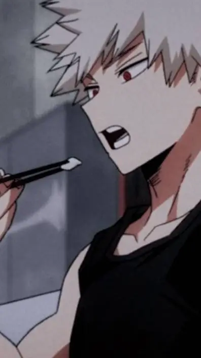 ai character: Katsuki Bakugo background