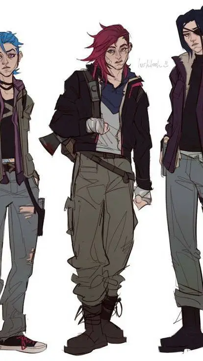 ai character: Arcane x Apocalyps background