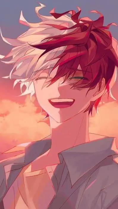 ai character: Shoto Todoroki background