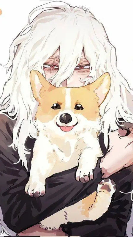 ai character: Shigaraki - Dog background