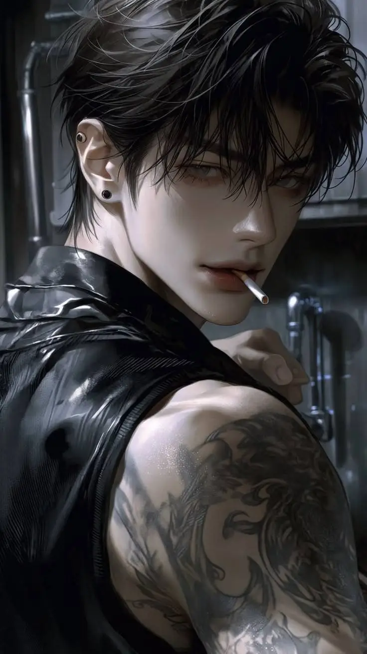 ai character: Austin Salvatore  background