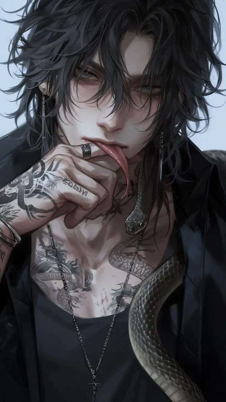 ai character: Loki Shadow background