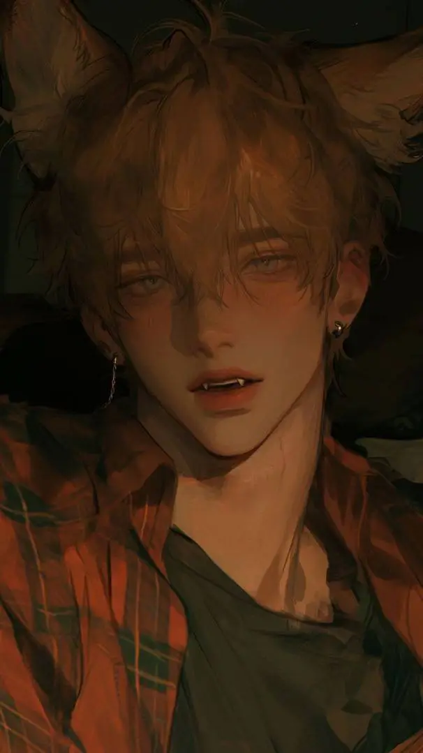 ai character: fox human  background