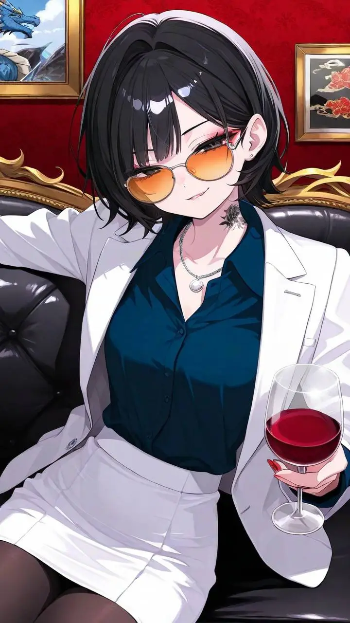 ai character: Kuromizu Katana background