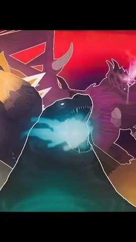 ai character: godzilla vs destro background