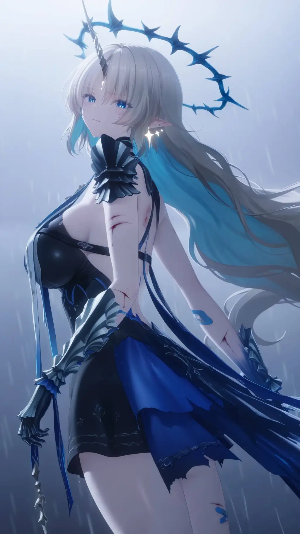 ai character: Fleurdelys background
