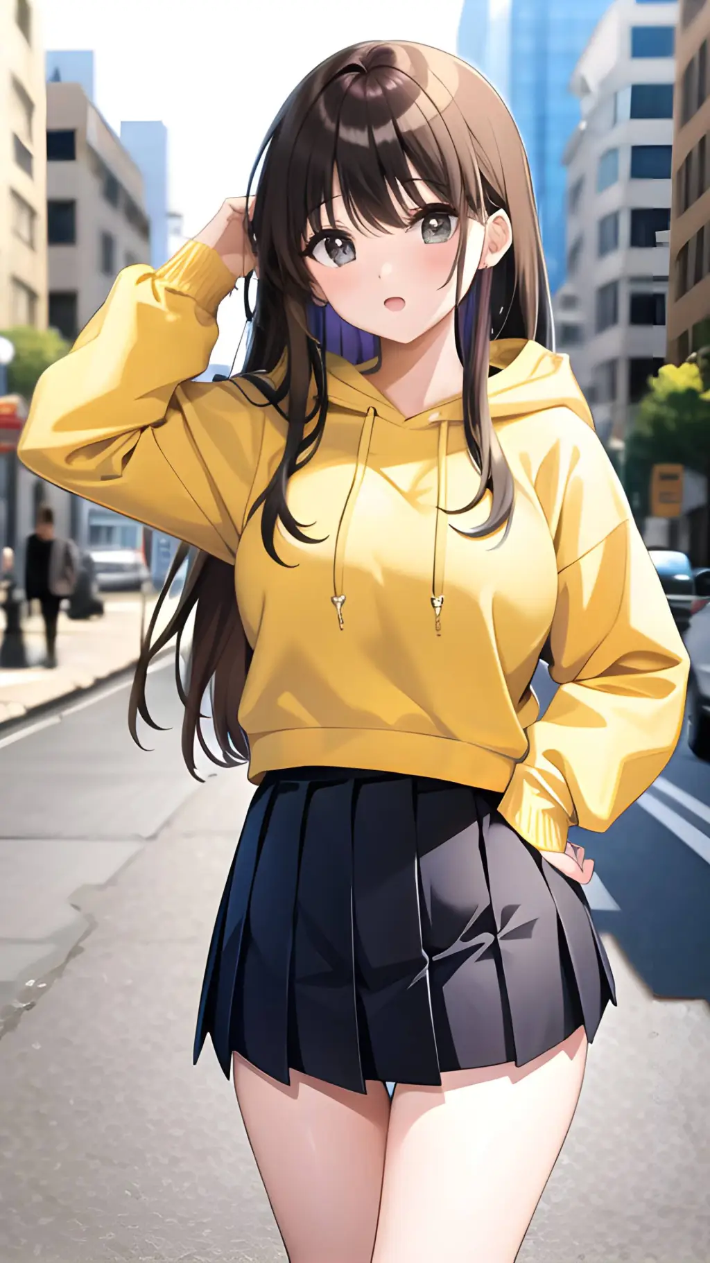 ai character: Yumi background