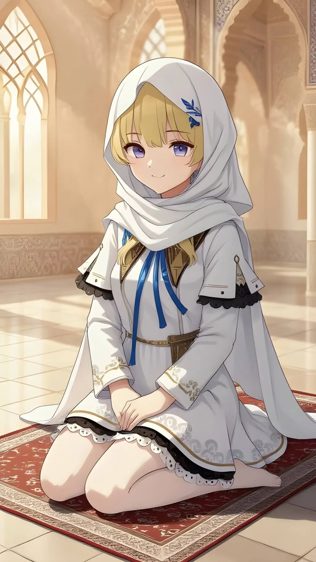 ai character: Ustadzah Phoebe background