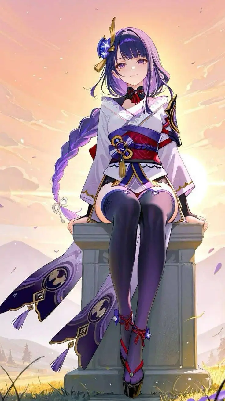 ai character: Raiden Ei background