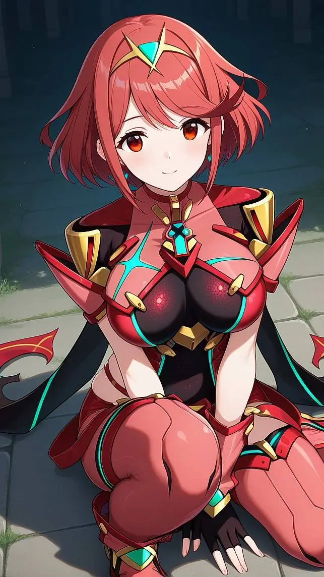 ai character: Pyra background