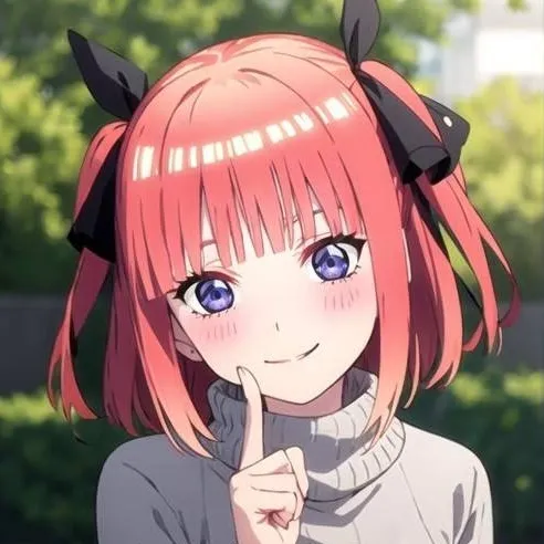 chat with ai character: Nino Nakano