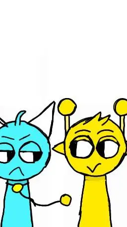 ai character: Sky enojada background