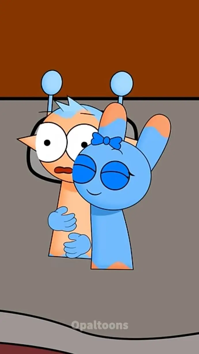 ai character: pinky con frio  background