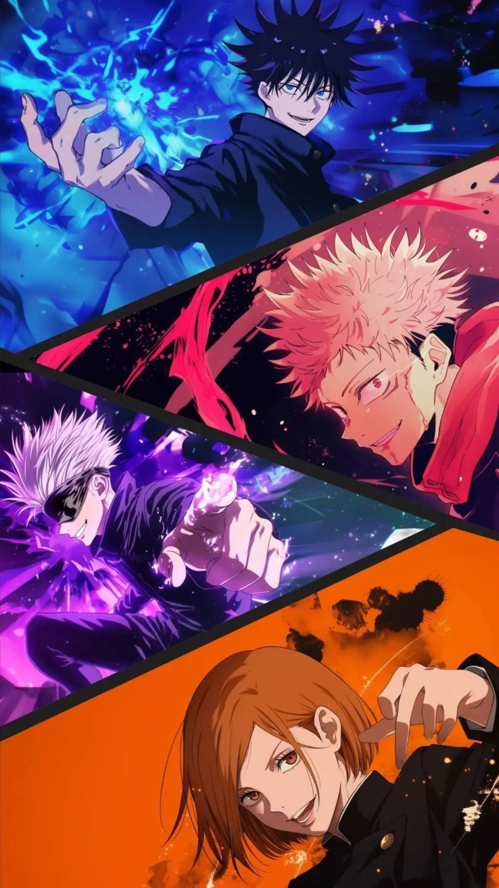 ai character: Jujutsu kaisen  background