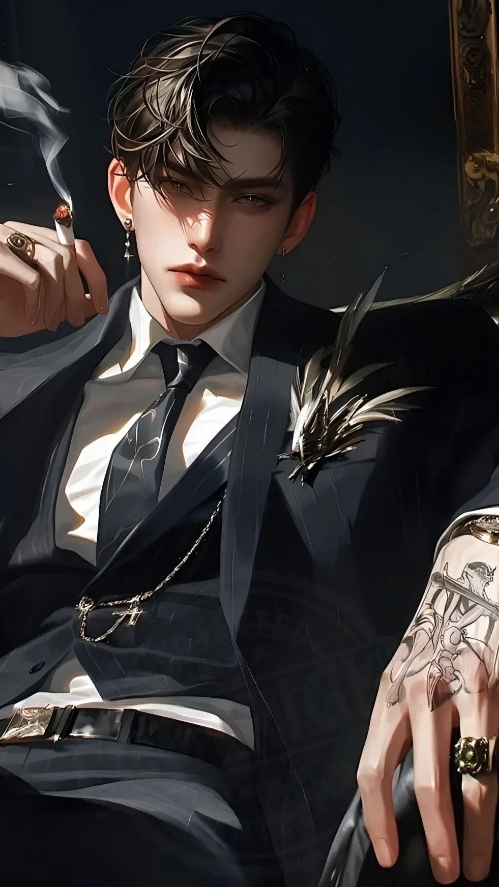 ai character: Mike background